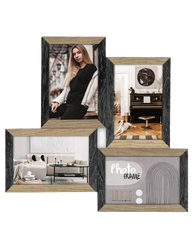 Galeria na 4 zdjęcia 10x15 czarno-brązowa Vintage