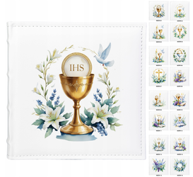 Album kieszeniowy 200 zdjęć 10x15 Pamiątka Komunii wzory do wyboru