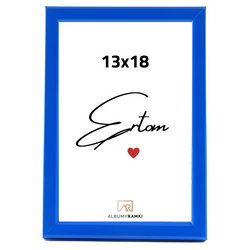 Ramka na zdjęcie 13x18 niebieska