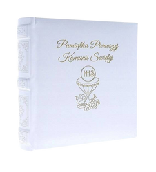 Album kieszeniowy 10x15 200 zdjęć White Pierwsza Komunia Święta