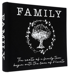 Album kieszeniowy na 200 zdjęć 10x15 Family rodzinny czarny