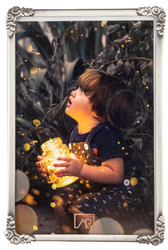 Ramka na zdjęcie 15x20 metalowa rustykalna srebrna