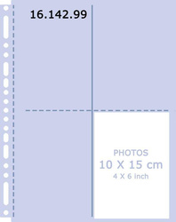 Koszulki na negatywy, kliszę 8x10x15 Henzo