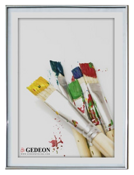 Ramka na zdjęcia srebrna plexi 60x80 cm