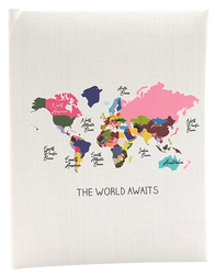 Album kieszeniowy 120 zdjęć instax 5,4x8,6cm Kolorowa Mapa