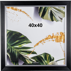 Ramka na zdjęcie 40x40 Gloria czarna nowoczesna