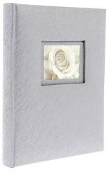 Album kieszeniowy na 100 zdjęć 13x18 Love Silver z okienkiem