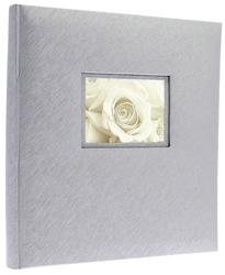 Album tradycyjny 20 stron ecru Love Silver z okienkiem