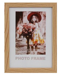 Ramka drewniana na zdjęcie 21x29,7 jasny brąz