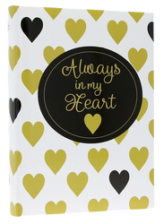 Album kieszeniowy 10x15 200 zdjęć Golden Hearts