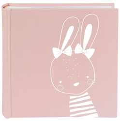 Album kieszeniowy na 200 zdjęć 10x15 różowy z królikiem