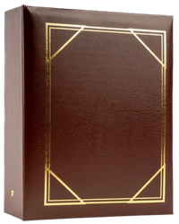 Album kieszeniowy na 304 zdjęcia 10x15 Vinyl brązowy