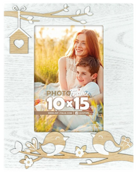 Ramka na zdjęcie 10x15 Birds wiosenna drewniana