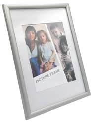 Ramka na zdjęcie 30x40 Notte srebrna klasyczna