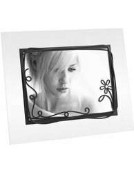 Ekskluzywna ramka szklana zdjęcie 13x18 Nero czarna