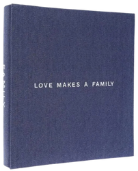 Album nitowany na 500 zdjęć 10x15 Family niebieski rodzinny