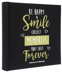 Album kieszeniowy 200 zdjęć 10x15 ART czarny nowoczesny