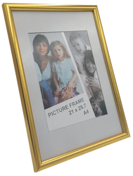 Ramka na zdjęcie 21x29,7 A4 złota elegancka klasyczna
