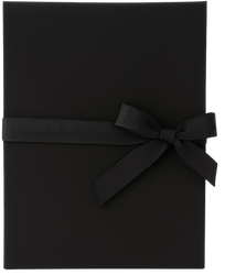 Album jamnik na 12 zdjęć 15x21 Linen czarny czarne karty