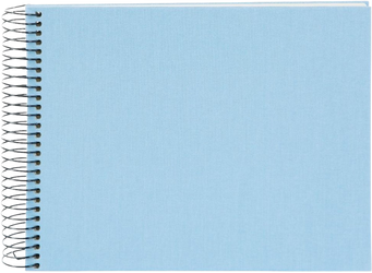 Album na spirali Bella Vista błękitny 40 białych stron