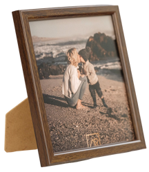 Ramka na zdjęcie, kwadrat 10x10 brązowa, Aura Loft