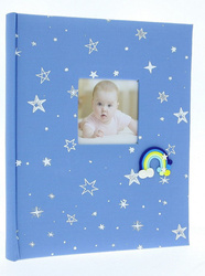 Album tradycyjny 40 stron dziecięcy niebieski Baby