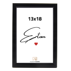 Ramka na zdjęcie 13x18 czarna Loft Style Black