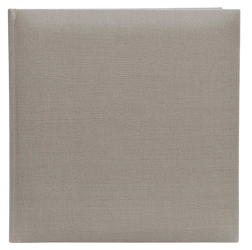 Album tradycyjny 40 czarnych stron szare płótno