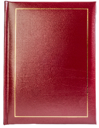 Album tradycyjny 60 czarnych stron Classic bordowy