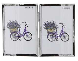 Ramka metalowa na zawiasach 2 zdjęcia 13x18