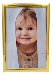 Ramka na zdjęcie 21x29,7 A4 Simple Gold jasnozłota