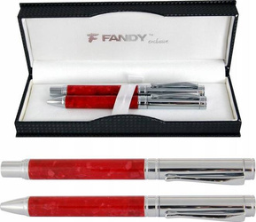 Długopis niebieski FANDY Eleganza+Pióro