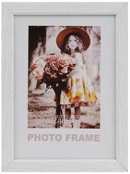 Ramka drewniana na zdjęcie A4 21x29,7 biała