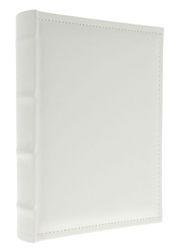 Album kieszeniowy 50 zdjęć 13x18 White ekoskóra