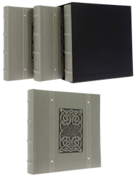 Zestaw 3 albumów BOX Line 3x200 zdjęć 10x15 szare