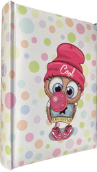 Album kieszeniowy na 200 zdjęć 10x15 dziecięcy Sówka