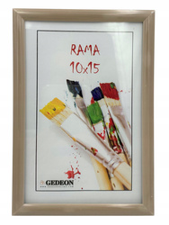 Ramka na zdjęcie 10x15 kawowa z tworzywa