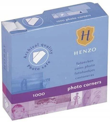 Fotorożki do zdjęć Henzo 1000 sztuk białe fotorożki