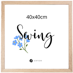 Ramka na zdjęcie 40x40 naturalna Multi-Swing skandynawska