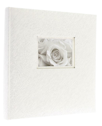 Album tradycyjny 100 czarnych stron Love White z okienkiem