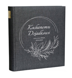 Album Goldbuch 100 stron czarnych SummerTime Black, personalizacja Dzień Dziadka