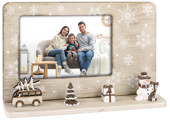 Ramka świąteczna na zdjęcie 10x15 ozdoby 3D