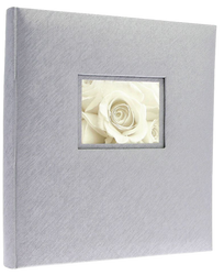 Album tradycyjny 100 stron ecru Love Silver z okienkiem