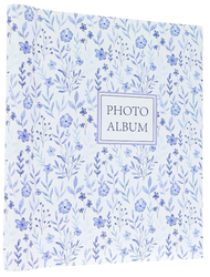 Album z folią samoprzylepną 60 stron Niebieskie Kwiaty