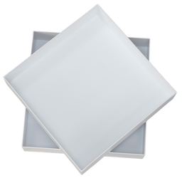 Pudełko na album 37x37x6 cm Etui Książka białe