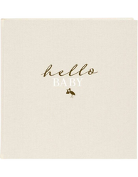 Album dziecięcy tradycyjny Hello Baby Beige, 60 białych stron