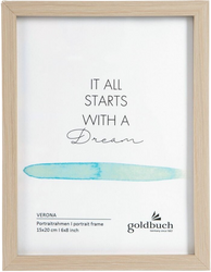 92.0724 Verona 15x20 Ramka natur Goldbuch