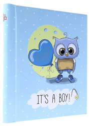 Album z folią samoprzylepną 60 stron dziecięcy niebieski