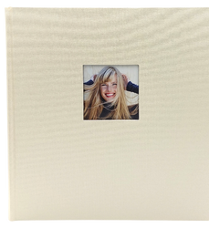 Album tradycyjny 100 czarnych stron Chromo beż z okienkiem