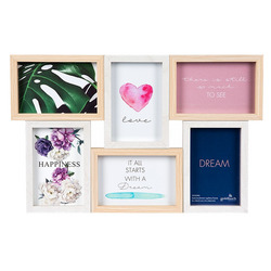 Galeria na 6 zdjęć 10x15 Verona white-natural